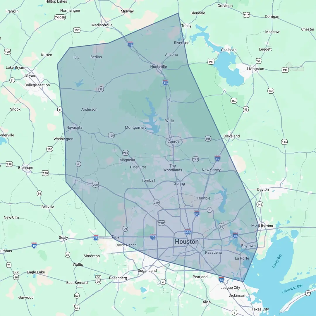 Areas We Serve